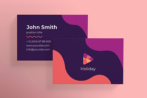 Event Management Business Card