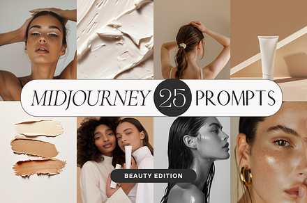 25 Midjourney Prompts for Beauty, a Beauty & Fashion Photo by Refancy
