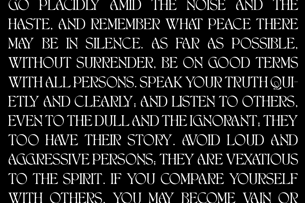 TAN - GARDENIA, a Font by TanType (Photo 17 of 21)