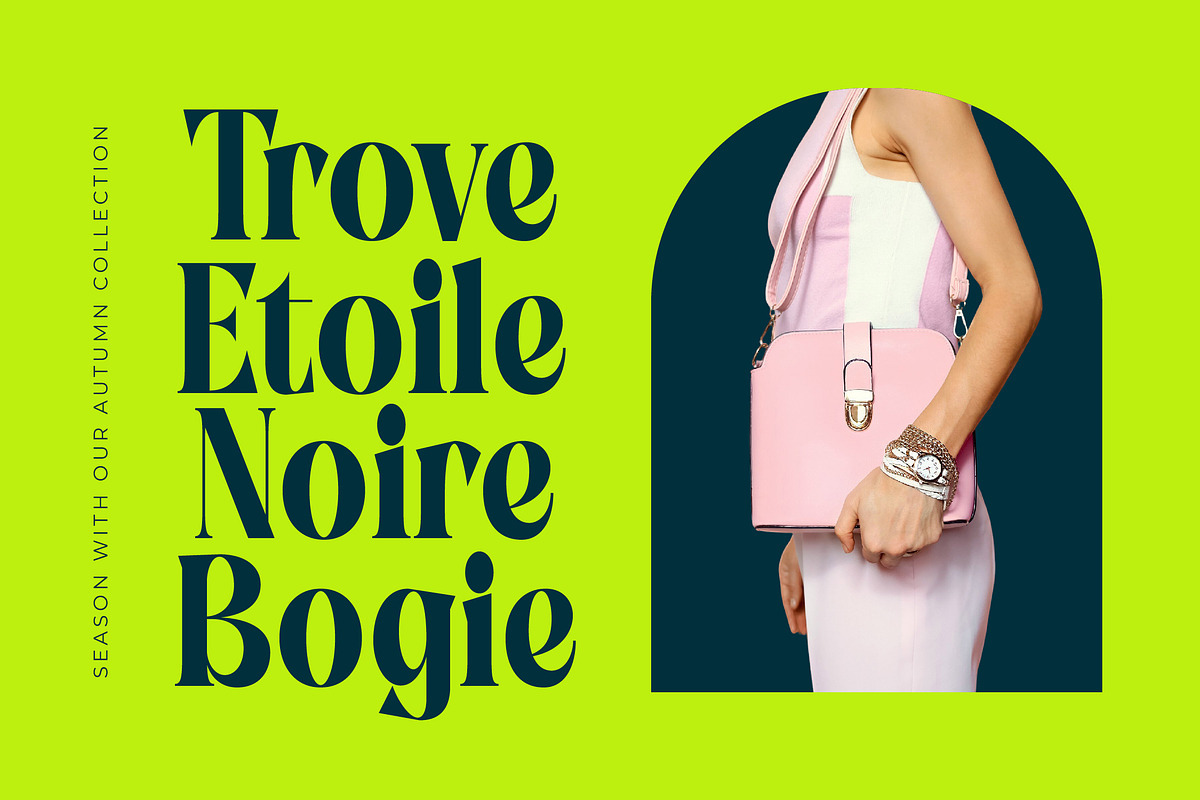Zefta Bold Tall Modern Serif Font, a Serif Font by timelesstype.co (Photo 6 of 20)