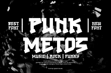 Punk Metos - Music Font