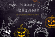 Happy Halloween, an Illustration by HmarkaShop (Thumbnail 1 of 4)