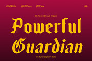 CS Kalena Drawn, a Blackletter Font by Craft Supply Co. (Thumbnail 3 of 8)