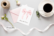 Bows Watercolor Clipart Collection, a Decorative Illustration by Leonaa art (Thumbnail 3 of 9)