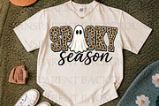 Spooky Season Ghost Fall Halloween, a Seasonal Illustration by Libby Wishes (Thumbnail 2 of 3)
