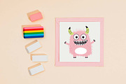 24 Cute Crazy Ugly Monster Character, an Animal Illustration by jongcreative (Thumbnail 9 of 9)