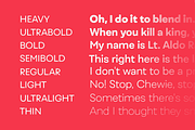 Fibra One, a Sans Serif Font by Los Andes Type (Thumbnail 3 of 11)