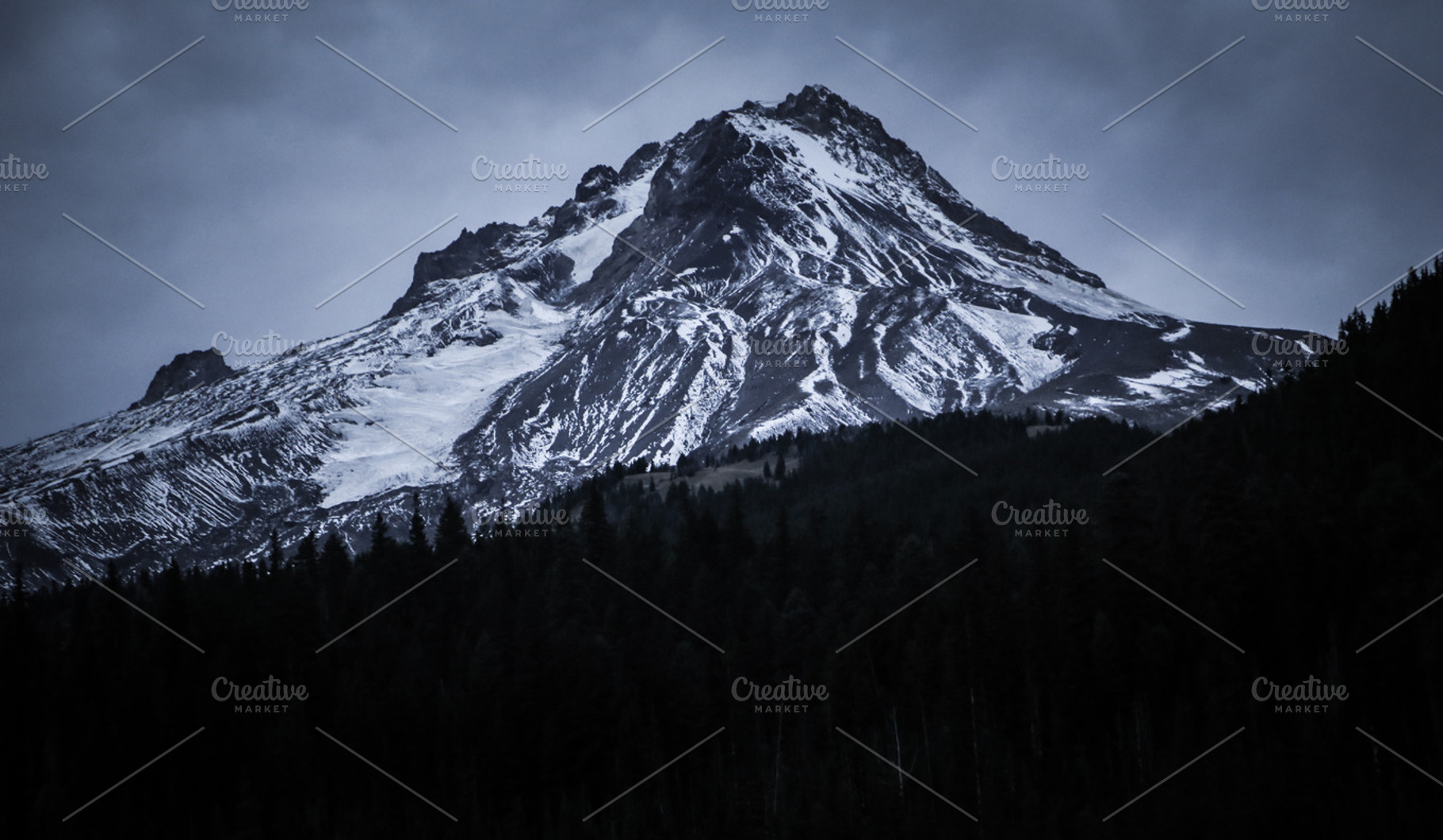 Mt hood stock photo containing mt hood and mountain, a Nature Photo by Dæmon Ex Machina