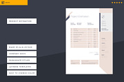 Calm Brief - Estimation - Invoice, a Stationery Template by Egotype (Thumbnail 3 of 9)