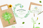 Sustainable Eco Lifestyle Collection, an Object Illustration by beehouse studio (Thumbnail 4 of 9)