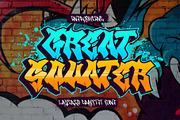 Great Squater, a Handwritten Font by asfgraphics (Thumbnail 1 of 7)