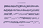 CS Aylios Pixel, a Handwritten Font by Craft Supply Co. (Thumbnail 8 of 8)