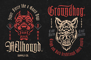 Wellfoge Blackletter Rough Font, a Blackletter Font by alit design (Thumbnail 3 of 20)