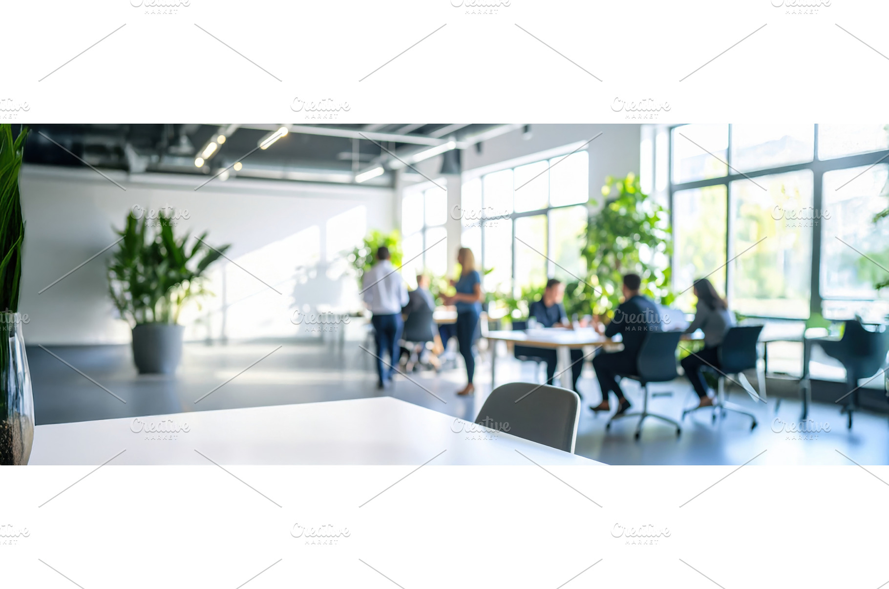 Modern office setting representing, a Business Photo by Igor Tichonow