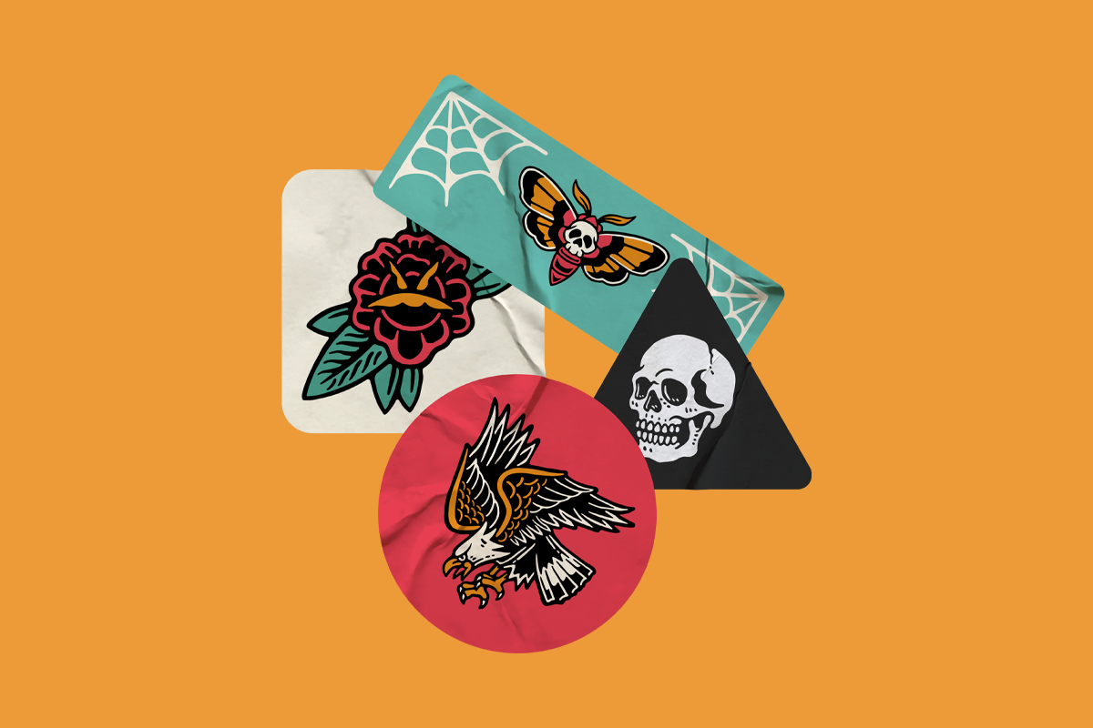 Tattoo Flash Package, an Illustration by Localmad (Photo 6 of 6)