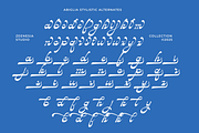 Abiglia, a Script Font by zeenesia (Thumbnail 17 of 17)