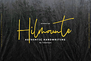 Hilmounte - Authentic Signature, a Script Font by tebaltipislab (Thumbnail 1 of 12)