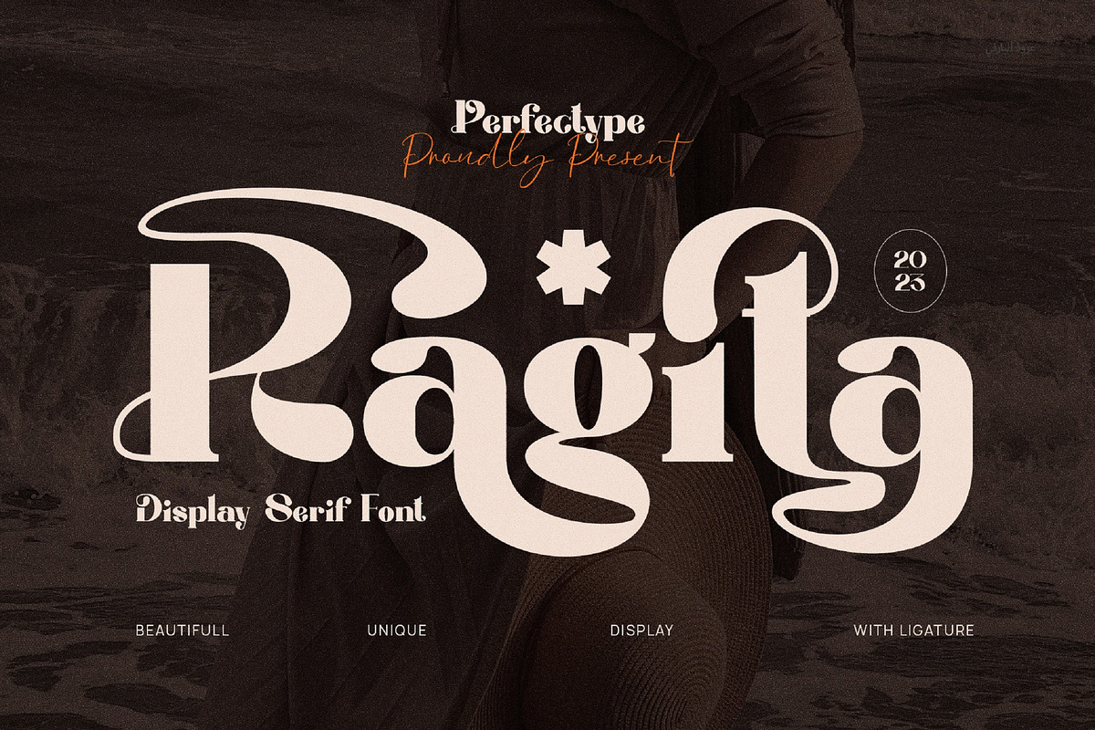 Ragita Elegant Ligature Serif Font, a Serif Font by Perfectype (Photo 1 of 8)