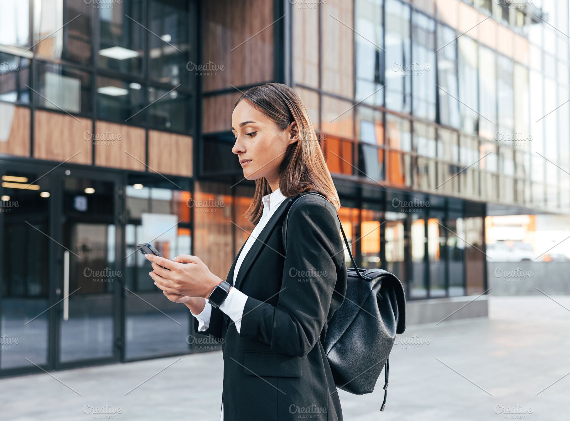 Female in black formal clothes, a Business Photo by Artem Varnitsin