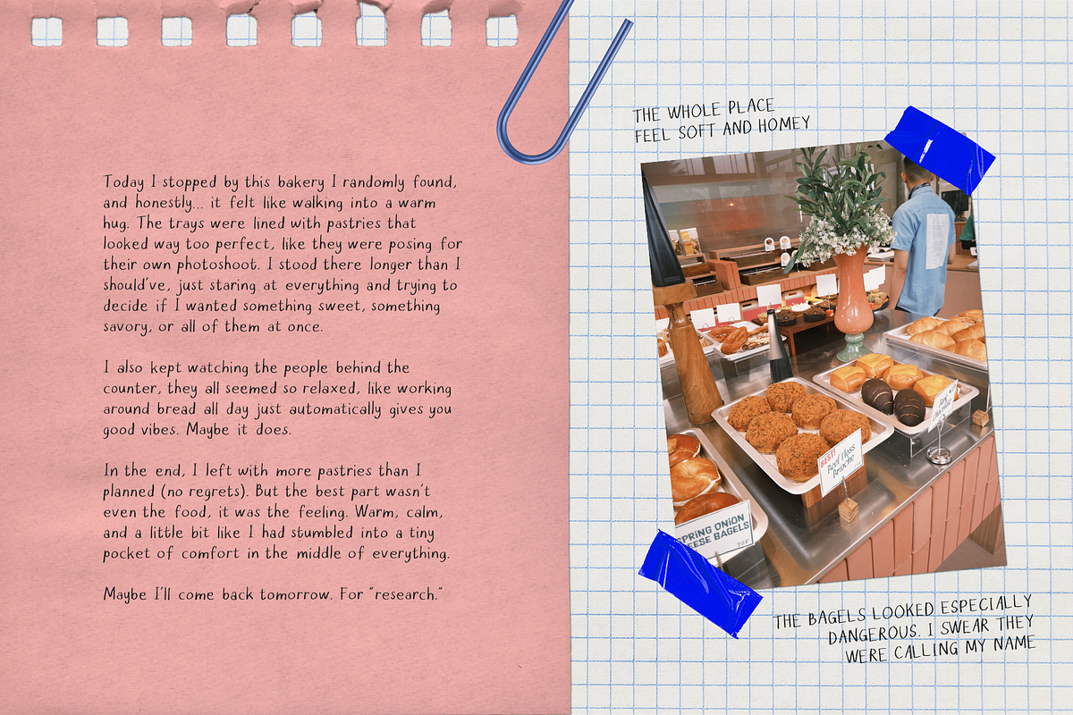 The Daydream Book Handwritten Font, a Handwritten Font by Perplexitics (Photo 2 of 10)