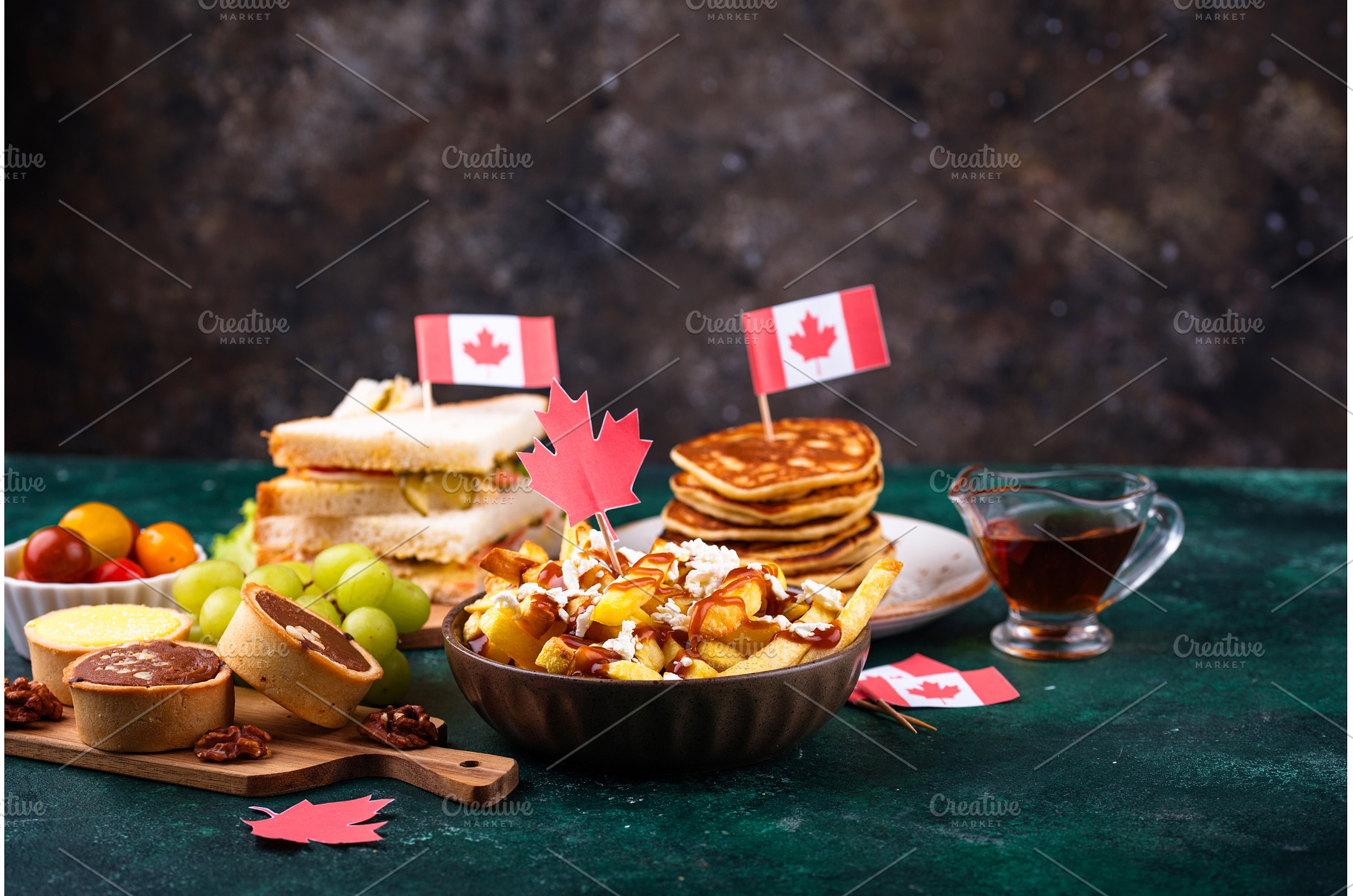 Canada Day traditional food concept., a Food & Drink Photo by Yulia Furman