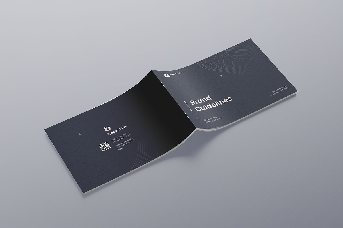 Minimalist Brand Guidelines - Tropo, a Brochure Template by fakhroo (Photo 2 of 11)