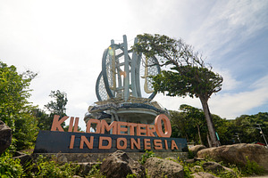 Kilometer Zero Monument of Indonesia, an Architecture Photo by bastera