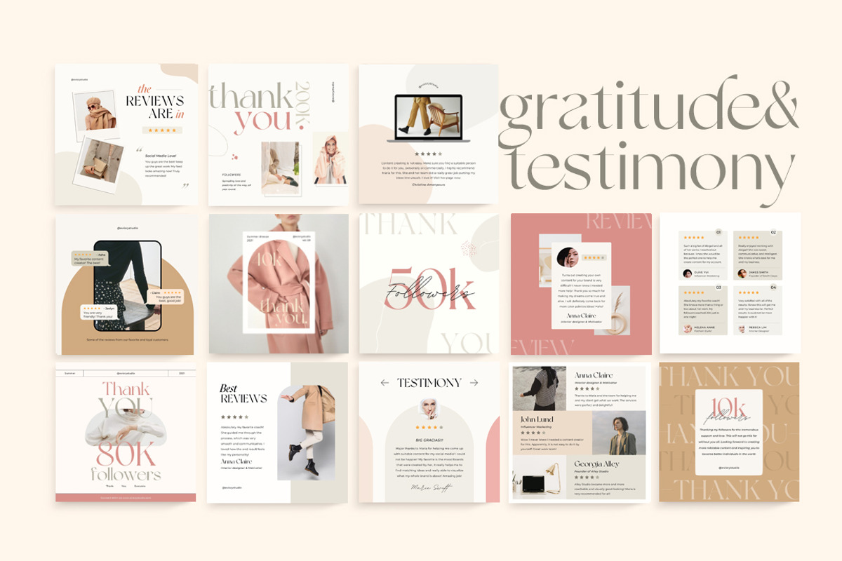 SALE Insta Ladypreneur Coach CANVA, a Social Media Template by Eviory (Photo 14 of 36)