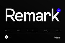 Remark Nue - Sans-serif Font Family
