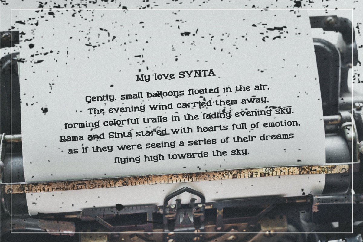 THEWanted, a Serif Font by Kenrichi (Photo 8 of 8)