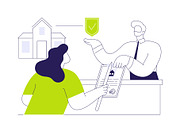 Property insurance abstract concept, a Finance Illustration by Visual Generation (Thumbnail 3 of 3)