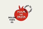 SFC Ham & Pasta + Extras, a Handwritten Font by Skilline Supply Co. (Thumbnail 6 of 8)