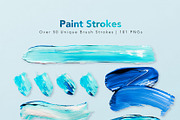 Let's Paint! Color Brush Strokes, an Object Graphic by Fox & Bear (Thumbnail 2 of 7)
