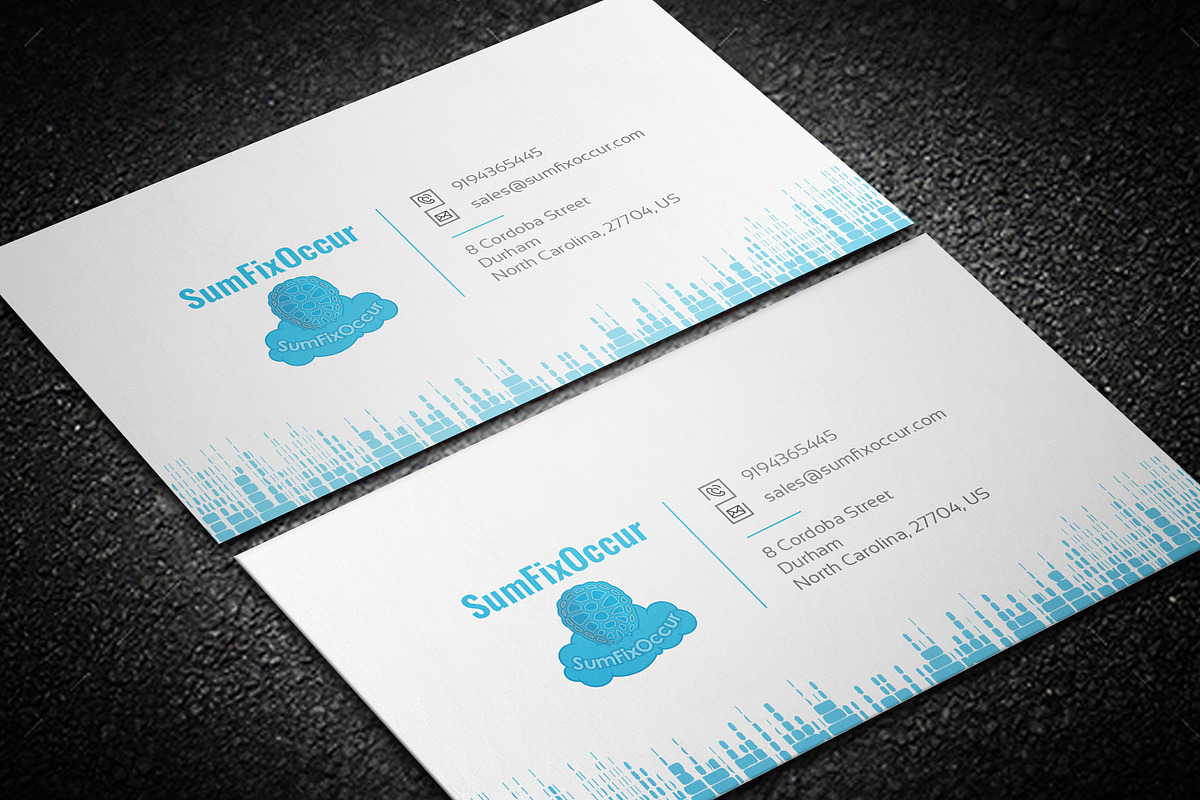Business Card 3 in 1, a Business Card Template by DesignGhar (Photo 1 of 4)