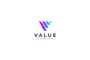 Letter V Logo Business Finance Media, a Branding & Logo Template by Signatoro (Thumbnail 2 of 3)