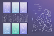 One Line Yoga Illustrations, a Person Illustration by Alina Kruss (Thumbnail 7 of 9)