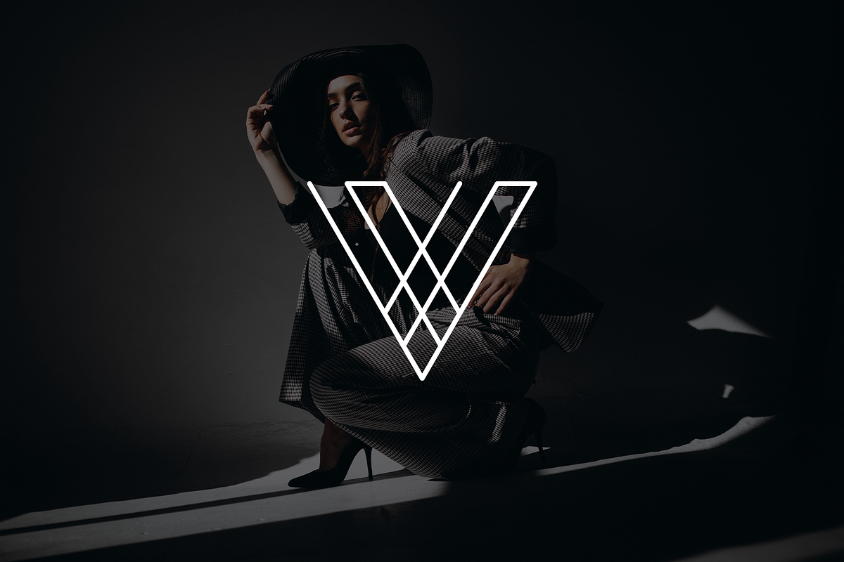 Minimalist Geometric Letter V Logo, a Branding & Logo Template by Luxury Logos (Photo 2 of 4)