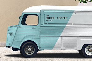 Food Truck Branding Mockup