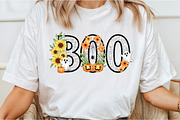Floral Halloween Boo, an Illustration by DreamCafeArt (Thumbnail 5 of 6)