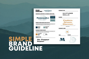 Easy Brand Guideline Template