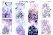 Tropical Fluid, a Texture Graphic by Salted Galaxy (Thumbnail 3 of 12)