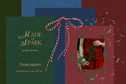 Christmas collage backgrounds frames, an Object Graphic by Yuliya Derbisheva (Thumbnail 13 of 15)
