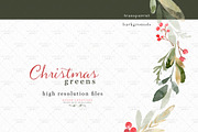 Christmas Wreath Clipart Card Border, a Work Illustration by Essem Creatives (Thumbnail 8 of 8)