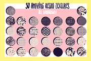 Retro Texture Brushes for Procreate, a Brush Add-On by AnniaArt (Thumbnail 2 of 6)