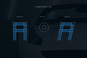 Dasmeng - Futuristic Display Font, a Sans Serif Font by padilah_a (Thumbnail 2 of 7)