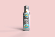 Water Drink Bottle Mockup, a Cups & Container Mockup by Rami's Mockups (Thumbnail 1 of 9)