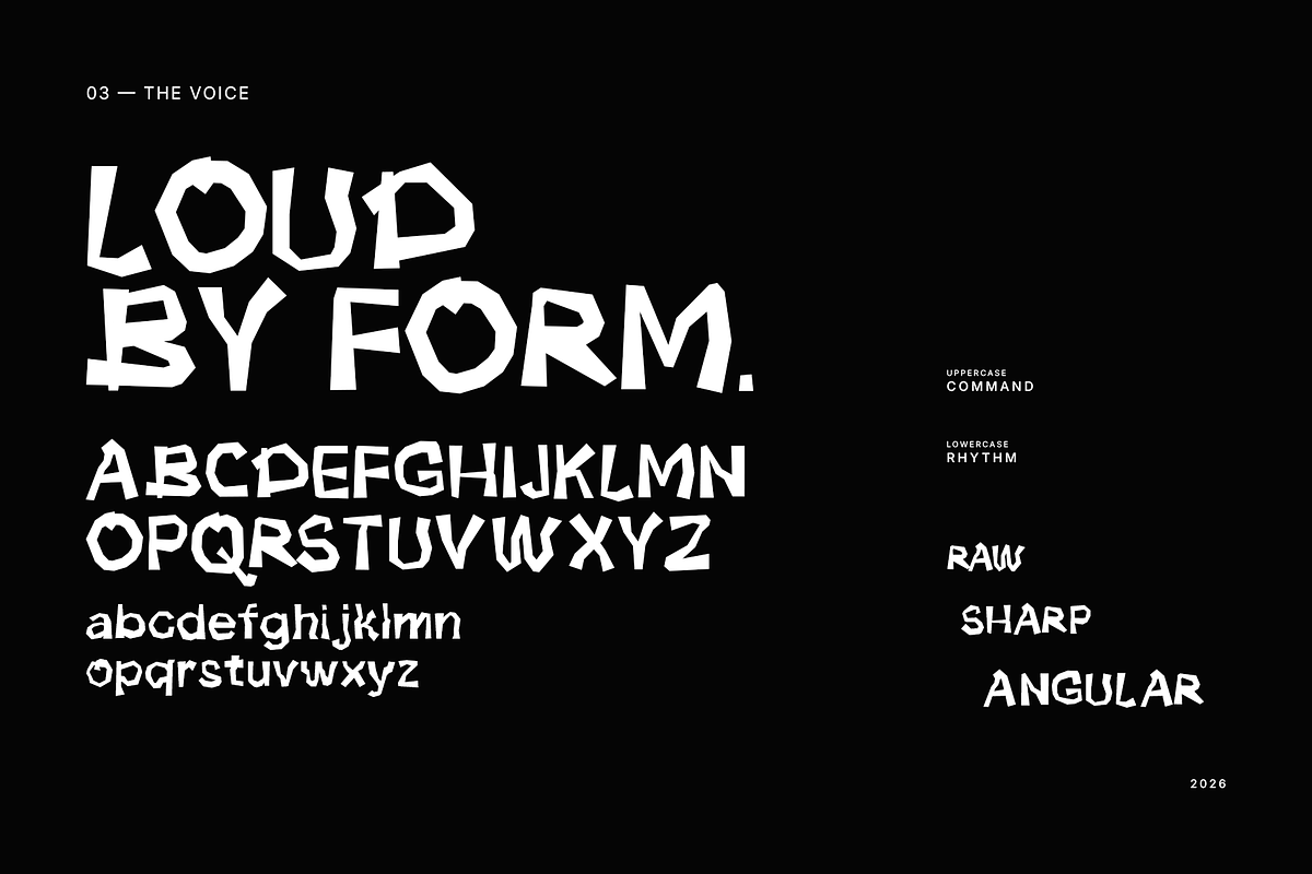 BRUTKA - Experimental Display Font, a Handwritten Font by Hasbi Creative (Photo 3 of 12)