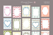 Whimsical Frames. Wedding Doodles., a Background Graphic by Designwork (Thumbnail 3 of 13)