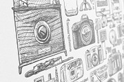 Types of photo cameras, an Education Illustration by CatMadePattern (Thumbnail 6 of 8)