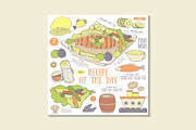 Food infographic, an Object Graphic by Veresk (Thumbnail 3 of 6)